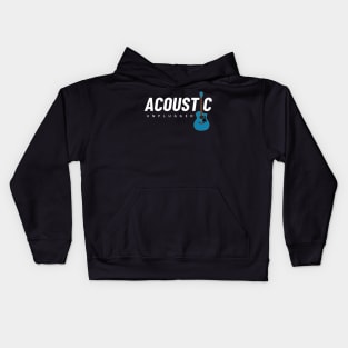 Acoustic Unplugged Acoustic Guitar Kids Hoodie